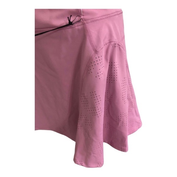 Sincerely Jules pink flounce style tennis golf active mesh‎ skort size small new - Picture 3 of 9